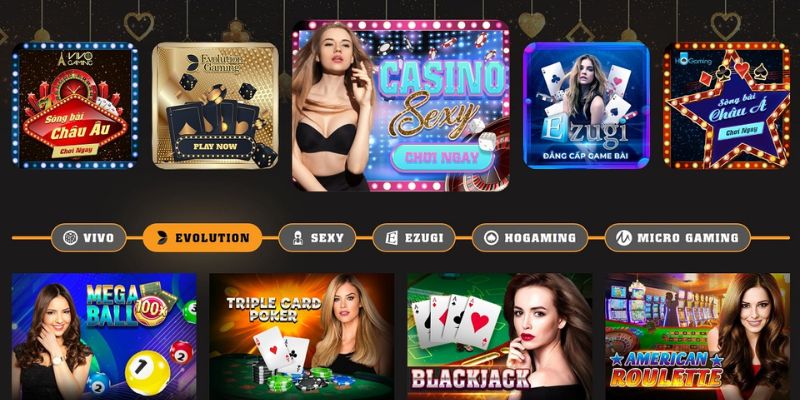 Những tựa game bài đỉnh cao có tại nhà cái Casino Debet